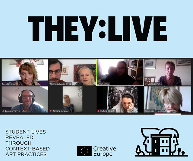 ‘They: Live – student lives revealed through context-based art practices’ has begun